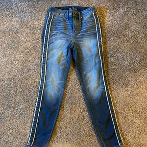 White House Black Market jeans with embellishments